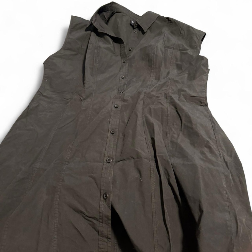 GAP Women’s Sleeveless Shirt Dress
